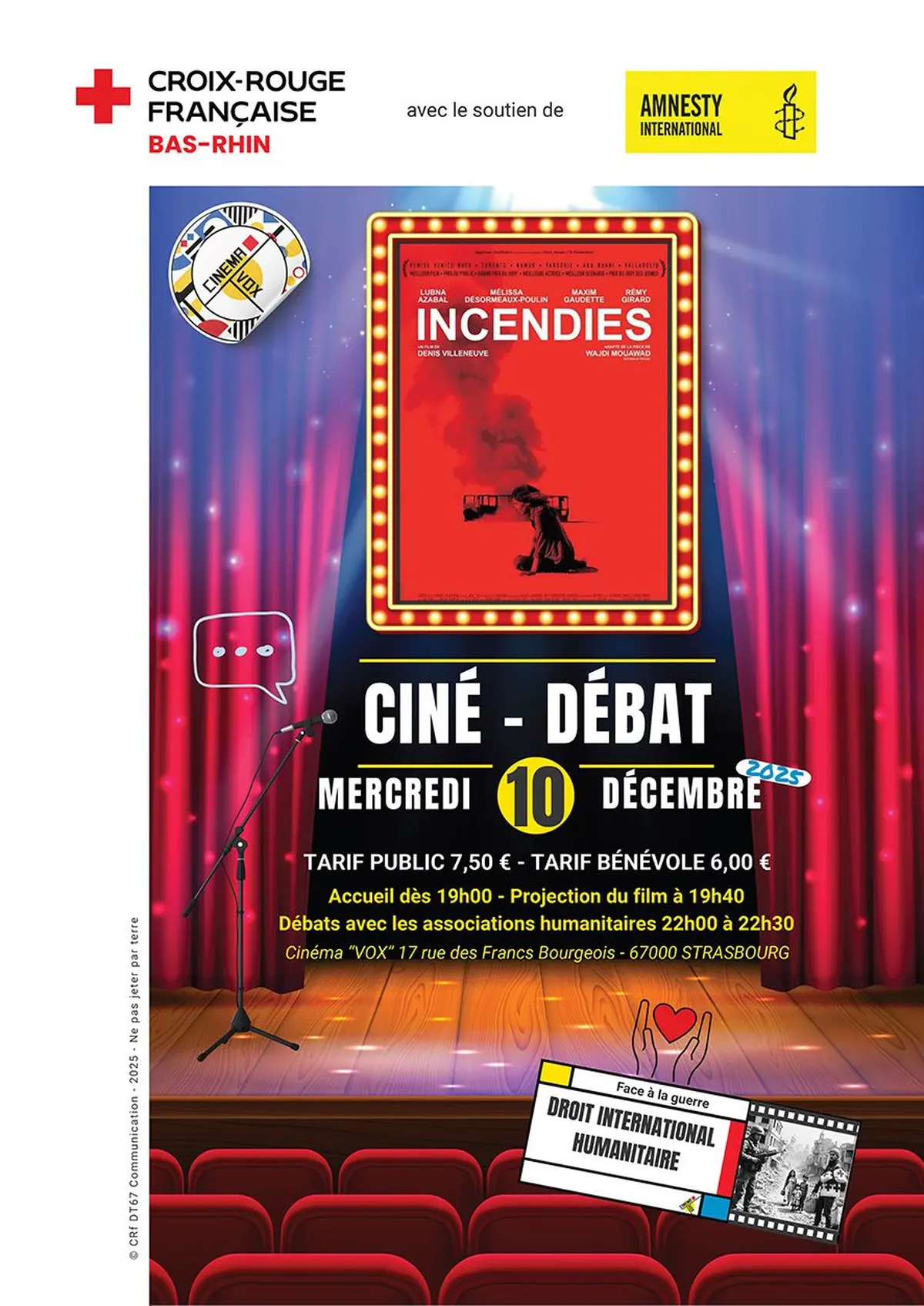 Ciné-débat : incendies