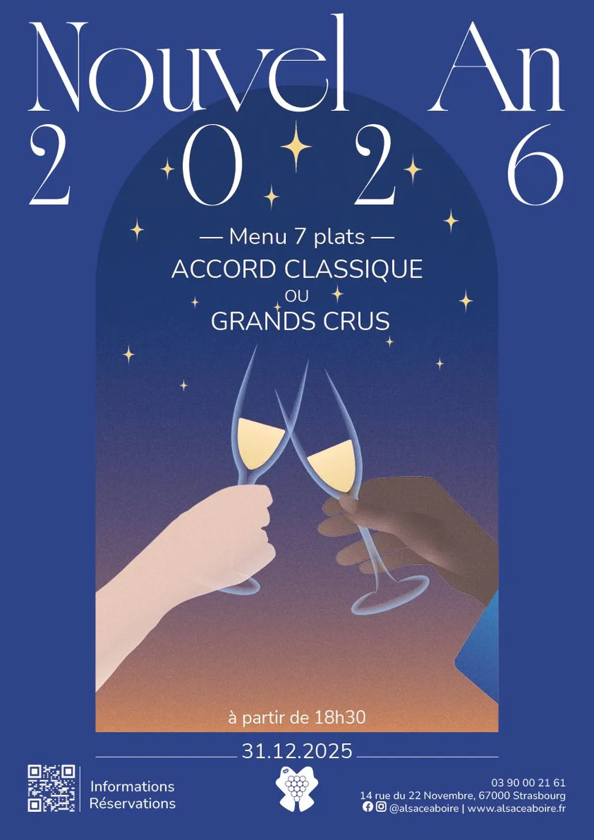 Nouvel An 2026 à l'Alsace à Boire 