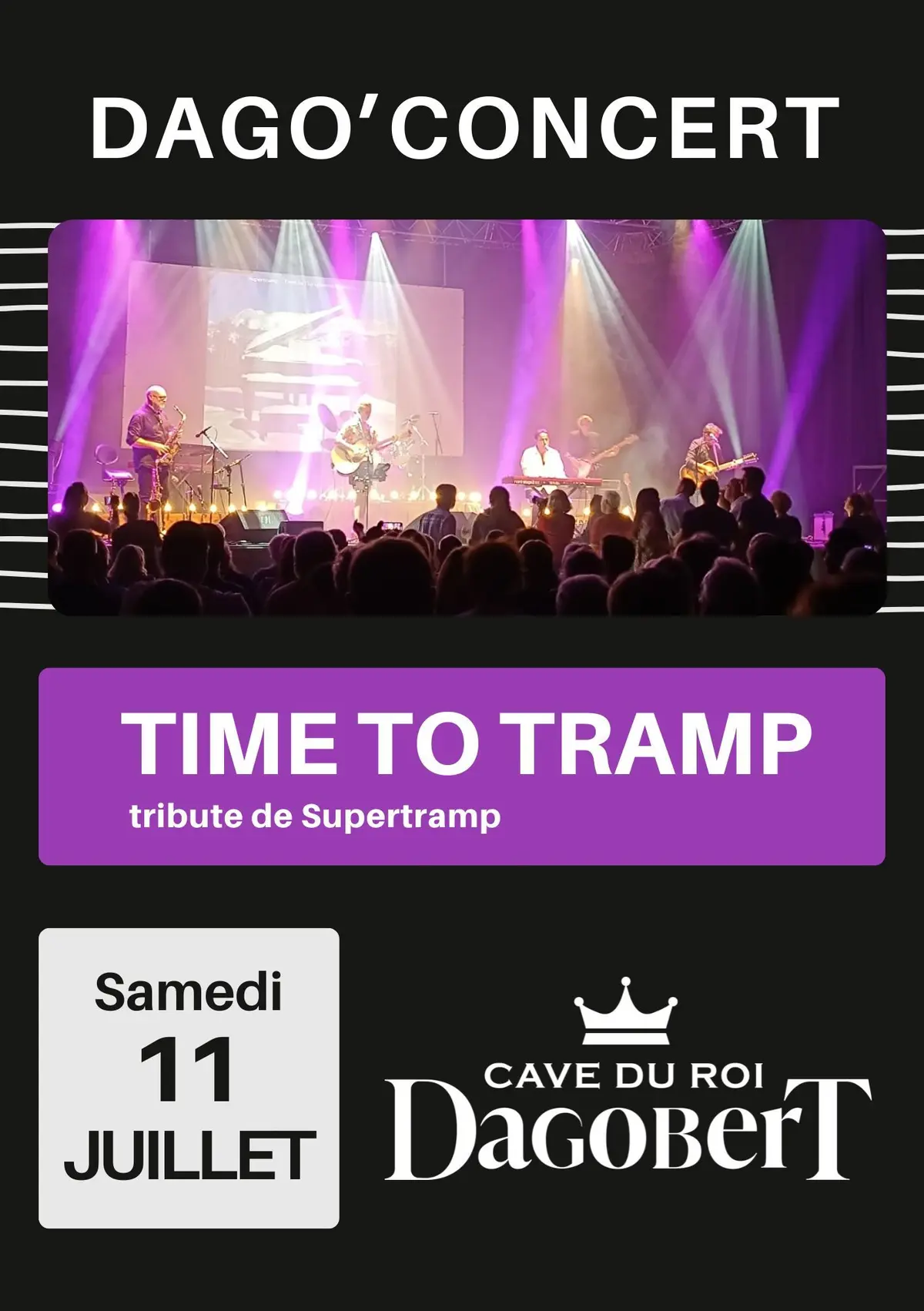 Dago'Concert : Time to Tramp - tribute de SUPERTRAMP