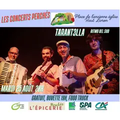 Concert Perché avec le groupe Tarant3lla