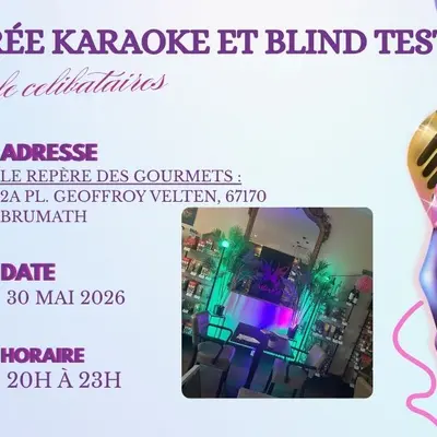 Soirée Karaoké et blind test