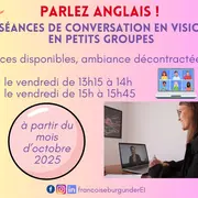 Petits groupes de conversation en anglais
