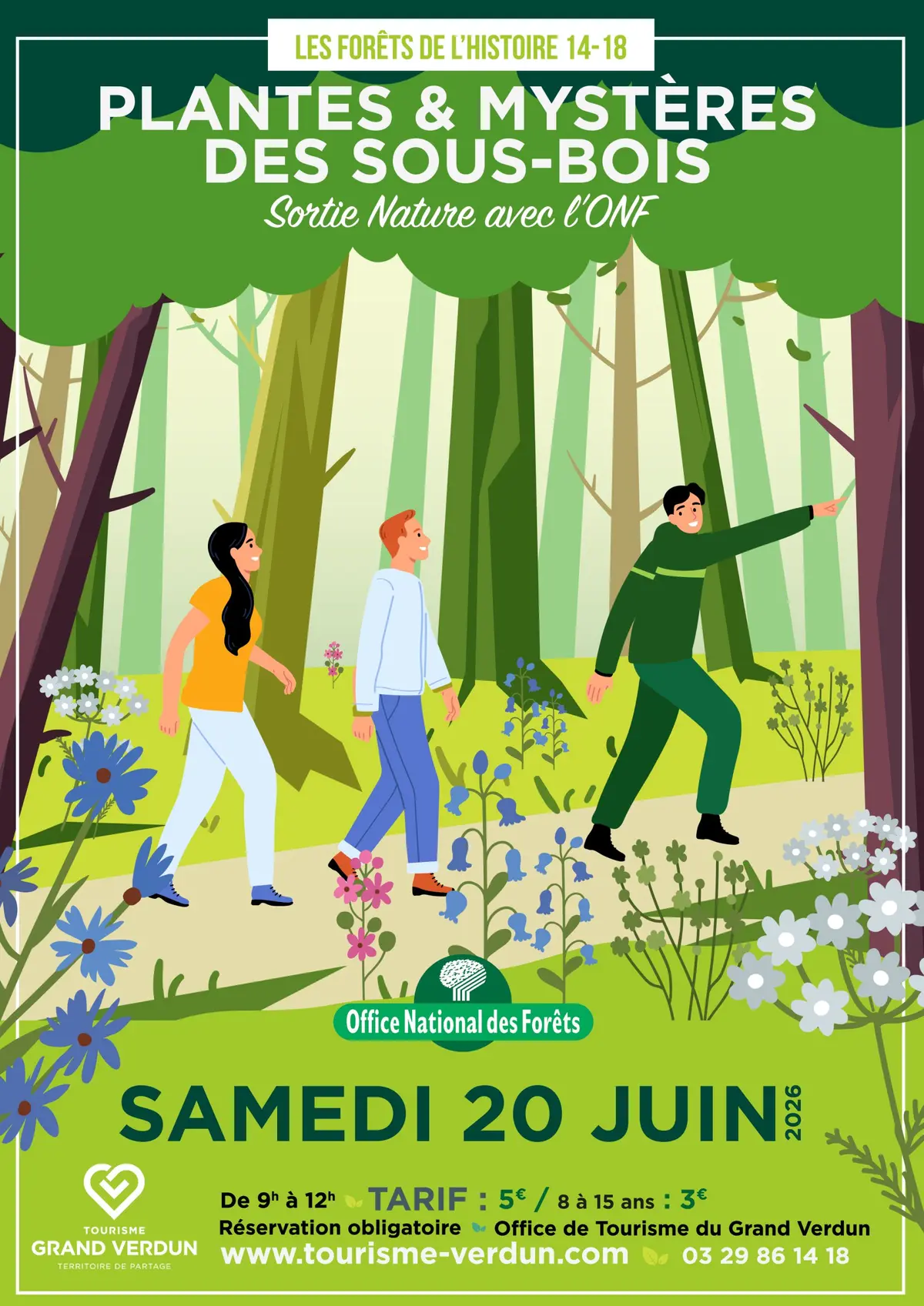 Visite | Les forêts de l'histoire 14-18 : Plantes et Mystères des Sous-Bois