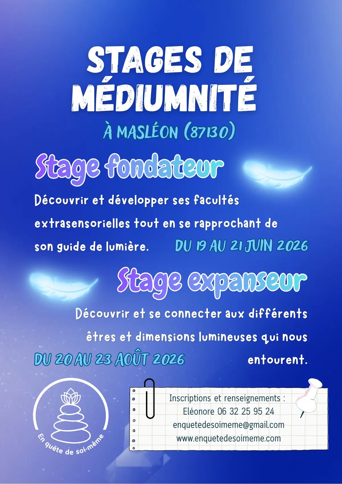 Stage de médiumnité fondateur