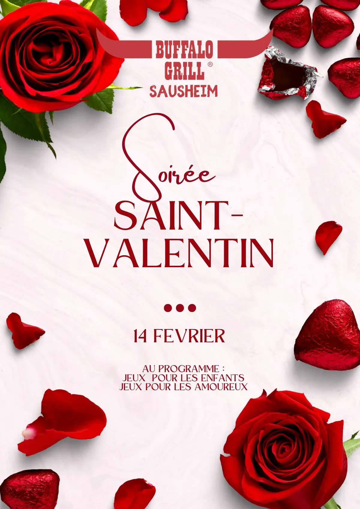 Grosse soirée Fun Saint Valentin