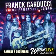 Franck Carducci and The Fantastic Squad (rock) + Blues Fox chez Wood Stock Guitares