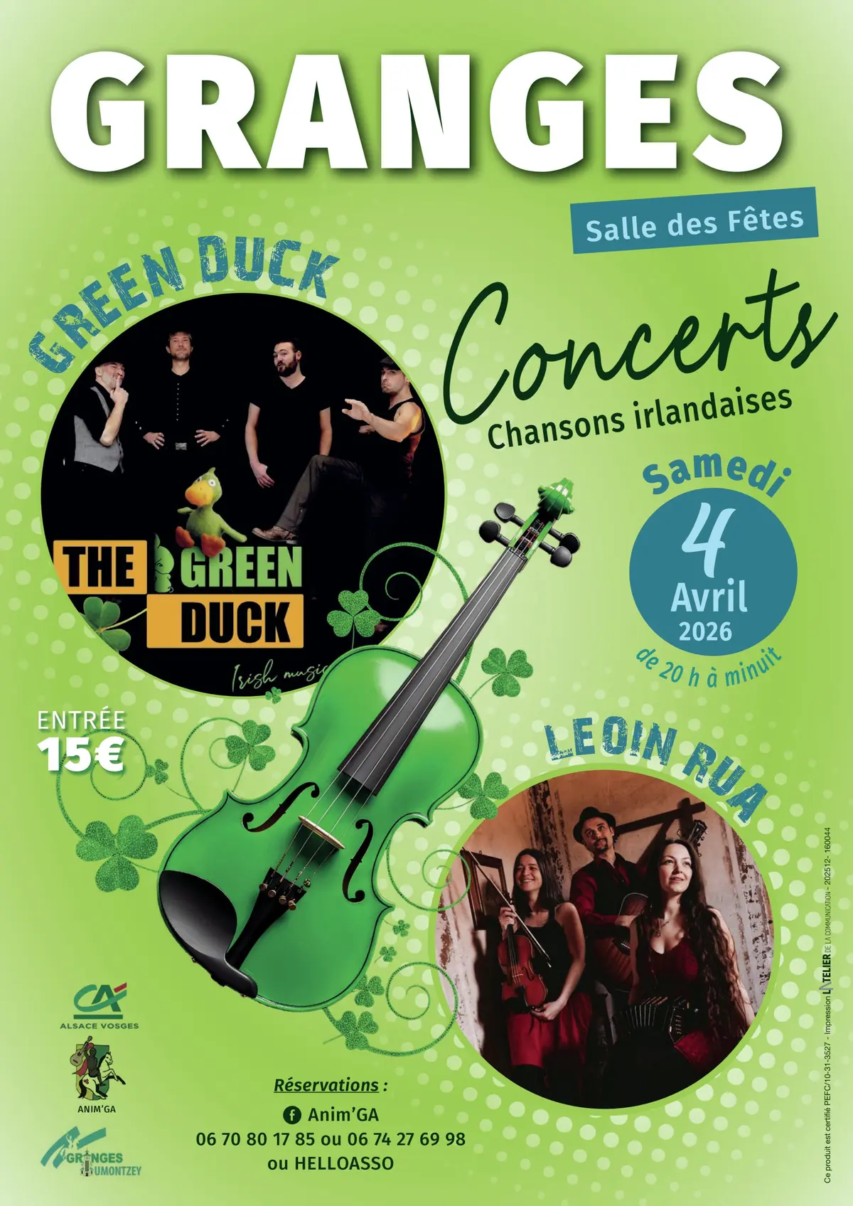 Green duck et Leoin Rua - Musique Irlandaise
