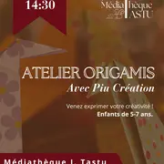 Atelier Origamis | Médiathèque J.Tastu 