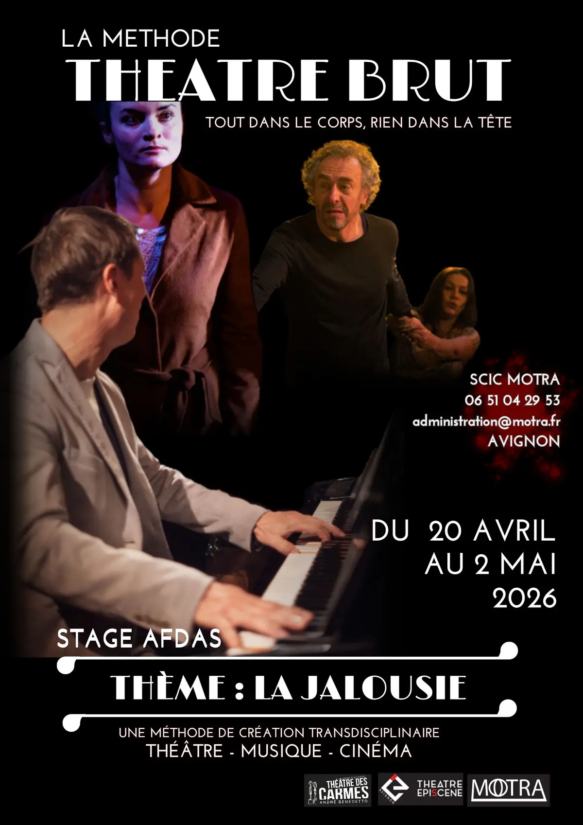 Restitution de Masterclass : Théâtre Brut La Jalousie