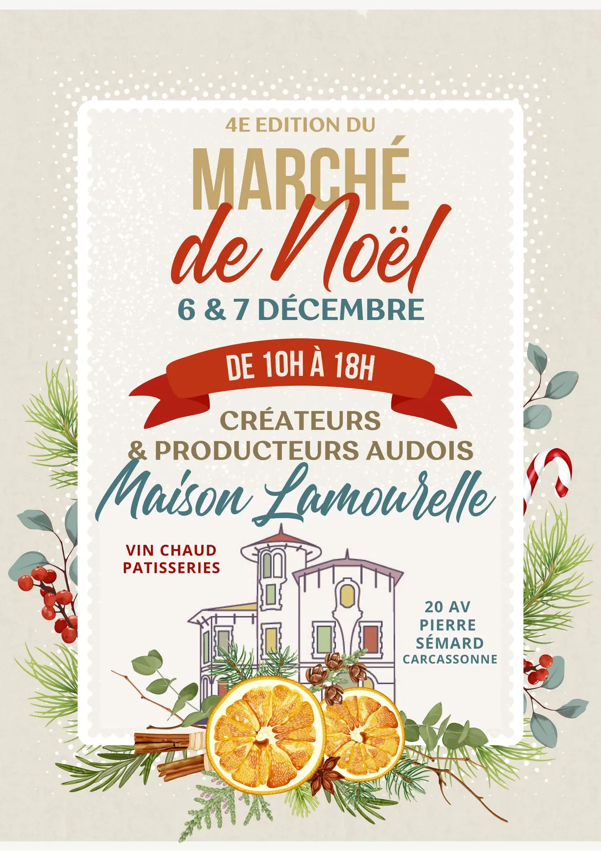 Marché de Noël à la maison Lamourelle