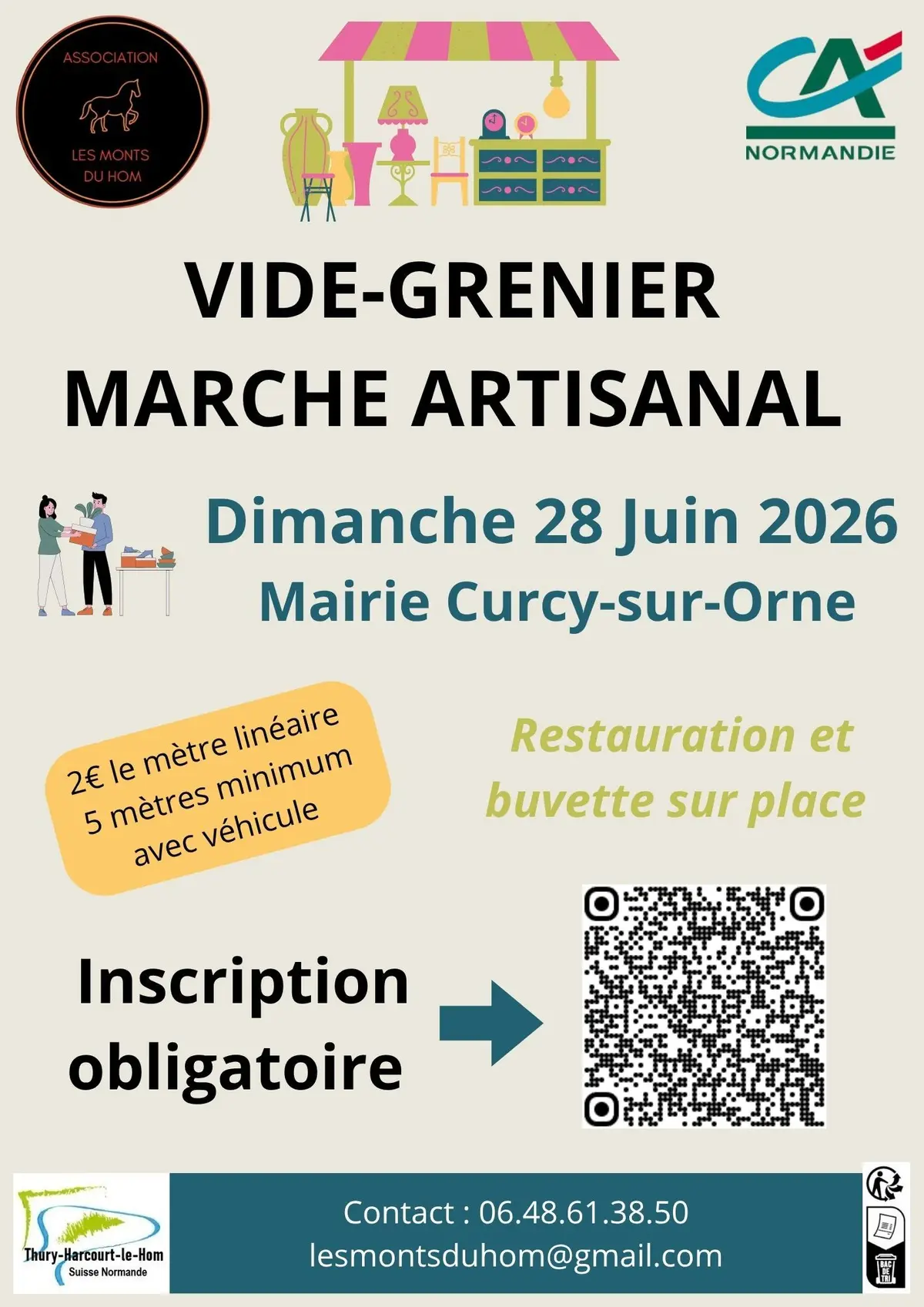 Vide grenier et marché des artisans / producteurs locaux 