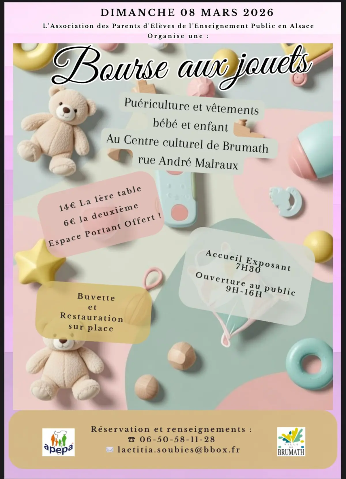 Bourse puériculture 