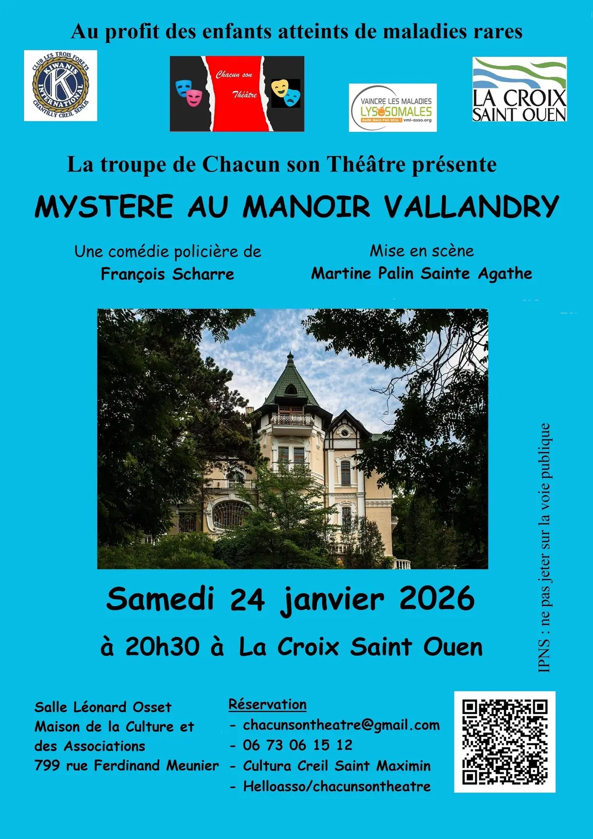 Mystère au manoir Vallandry 