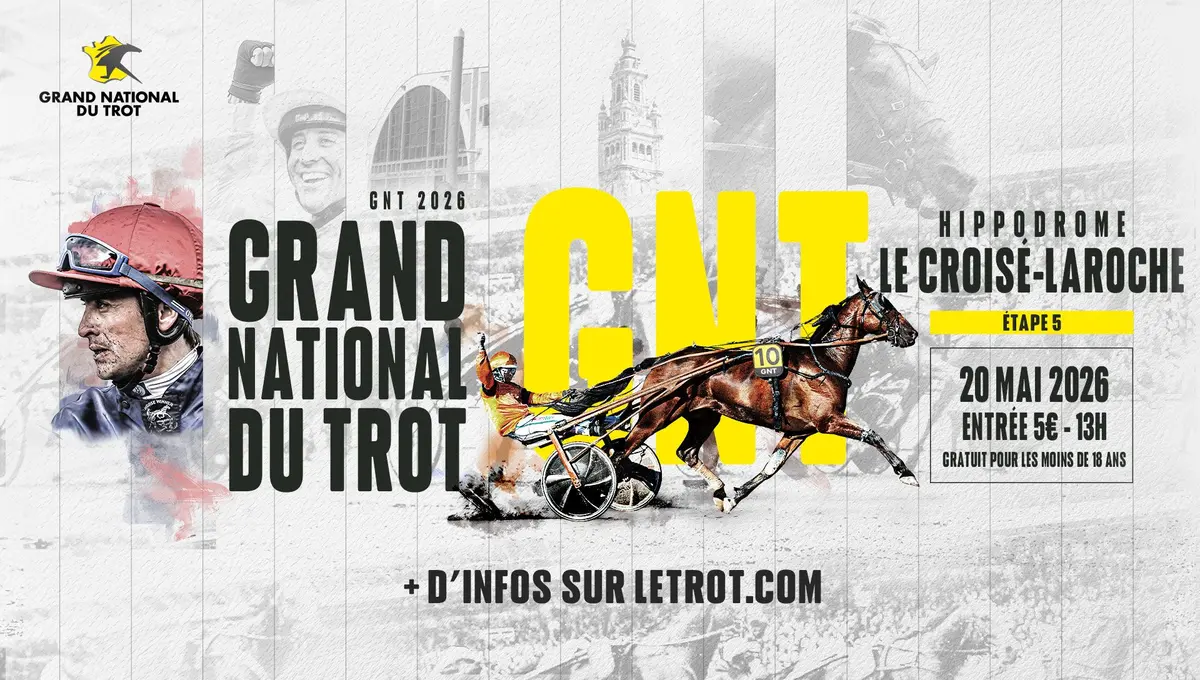 Le Grand National du Trot débarque au Croisé-Laroche pour une journée de sport