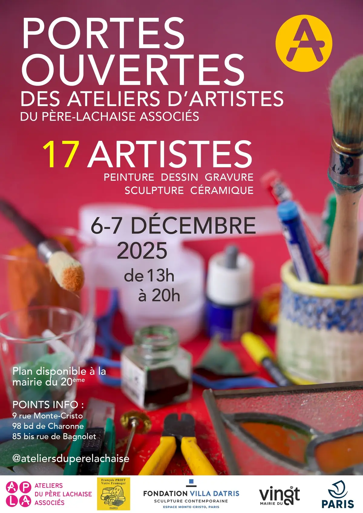 Portes ouvertes des ateliers du Père-Lachaise associés