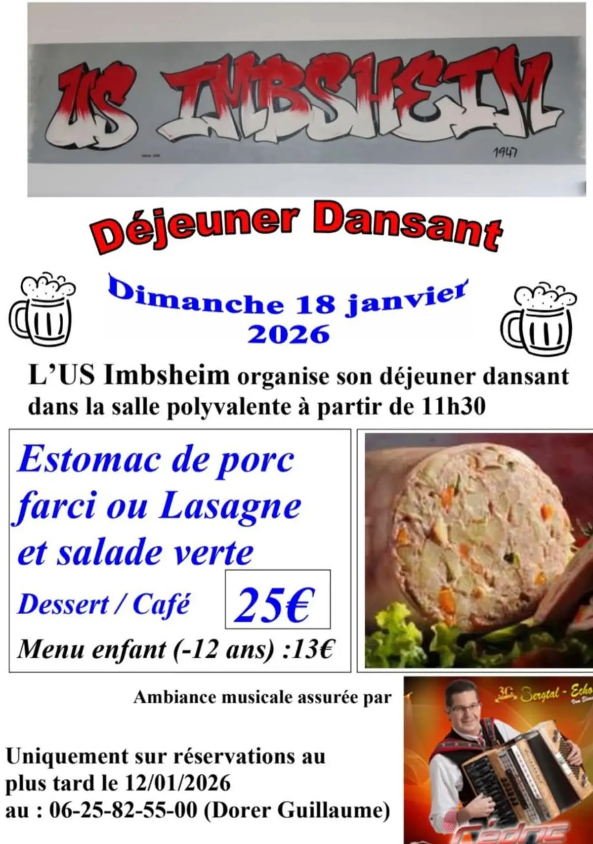 Déjeuner dansant – US Imbsheim