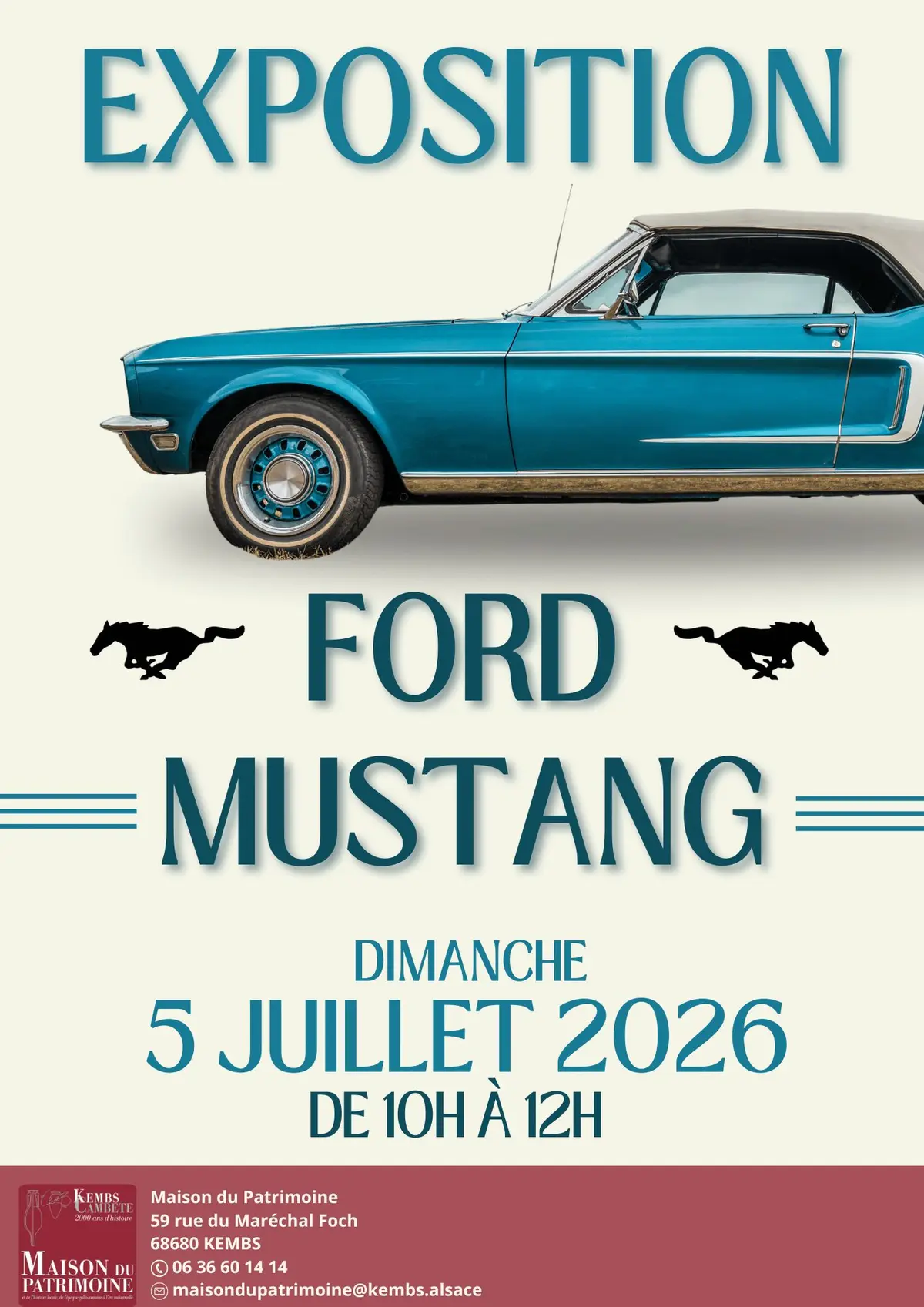 Exposition Ford Mustang