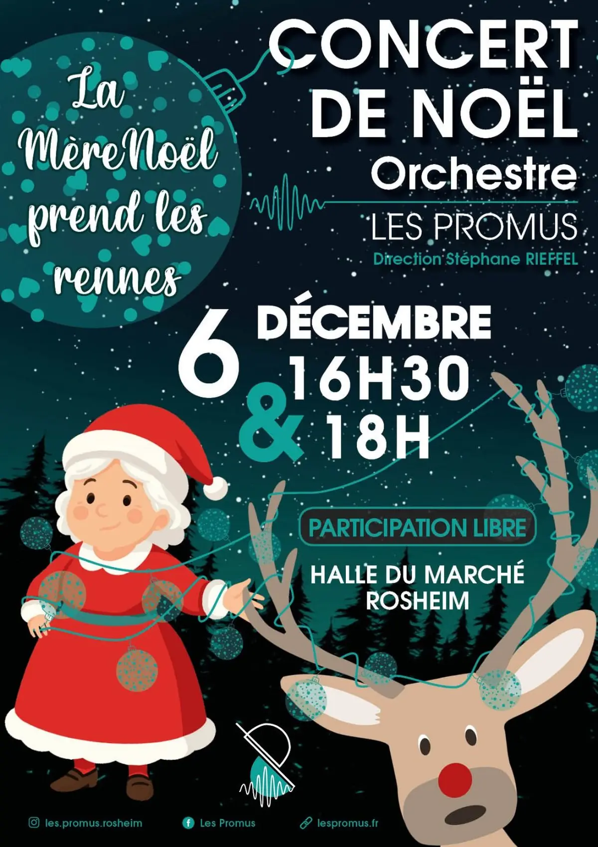 La Mère Noël prend les rennes !