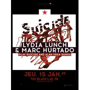 Lydia Lunch & Marc Hurtado play Suicide and Alan Vega songs
