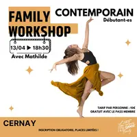 Family Workshop – Danse Contemporaine (Niveau débutant) &copy; EDD