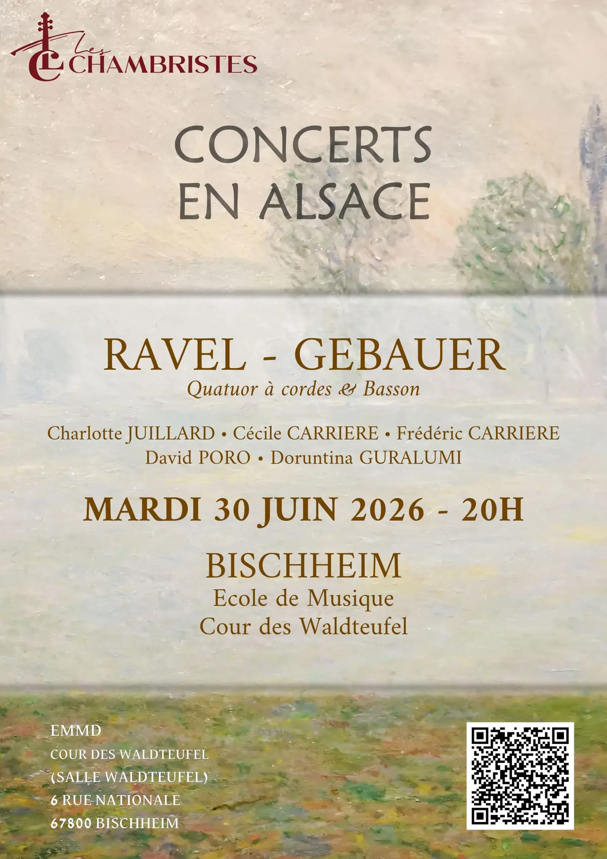 Les Chambristes - Concert à Bischheim