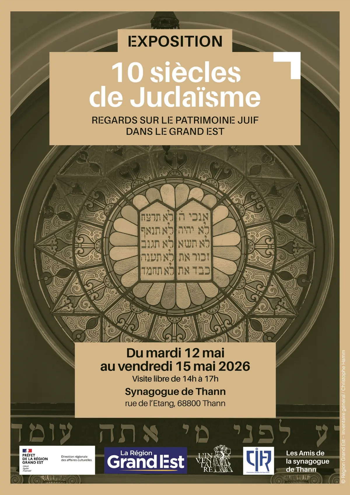 10 siècles de judaïsme Regards sur le patrimoine juif dans le Grand Est
