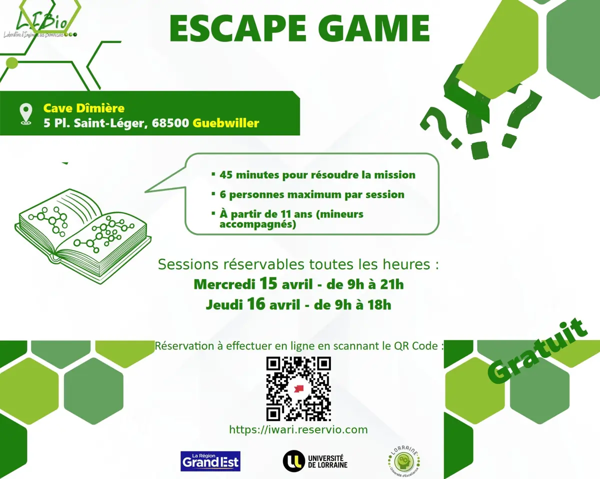 Escape Game : une disparition mystérieuse... 