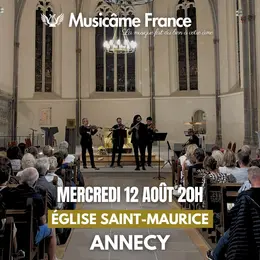 Concert à Annecy : Ravel, Debussy, Vivaldi, Cantemir, Mozart, Bach, Doppler