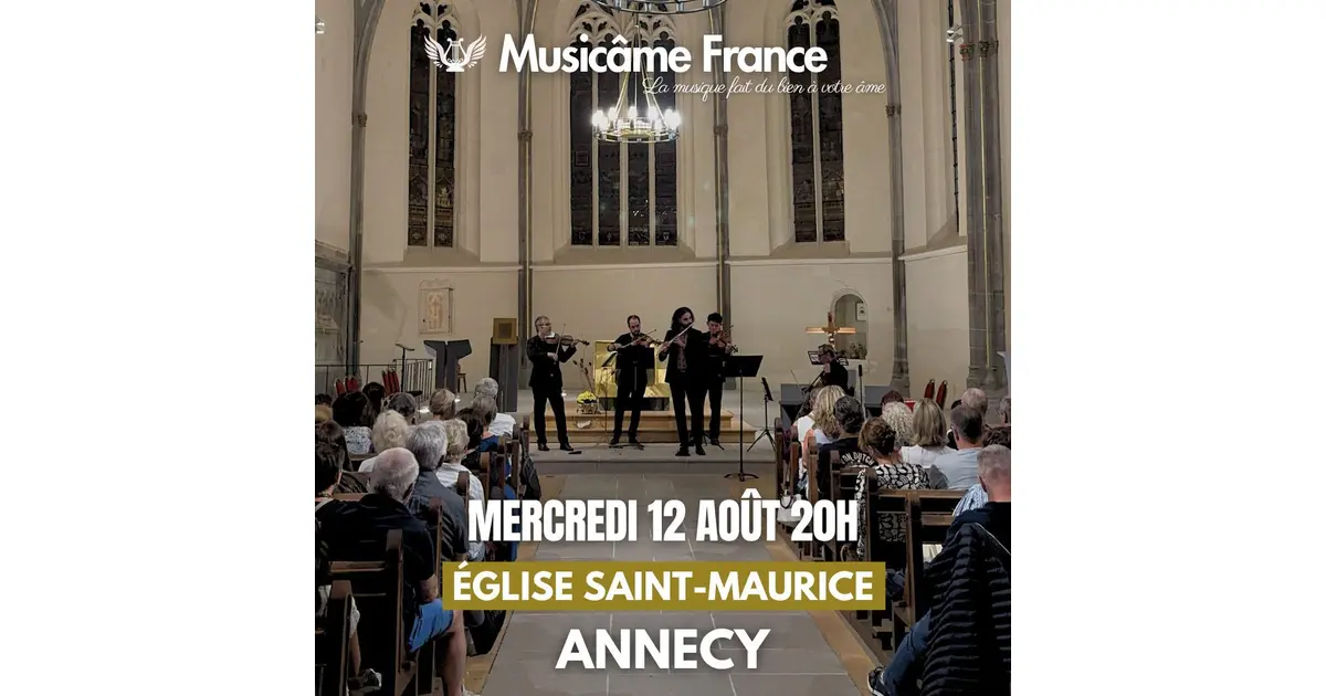 Concert à Annecy : Ravel, Debussy, Vivaldi, Cantemir, Mozart, Bach, Doppler