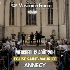 Concert à Annecy : Ravel, Debussy, Vivaldi, Cantemir, Mozart, Bach, Doppler