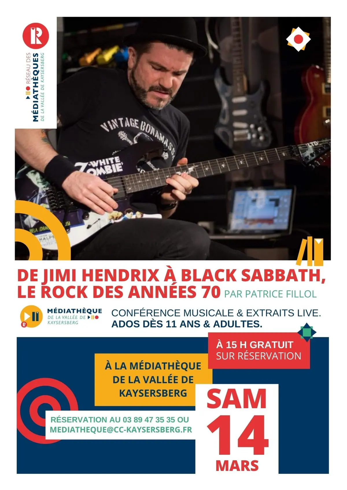 De Jimi Hendrix à Black Sabbath : rock des années 70 