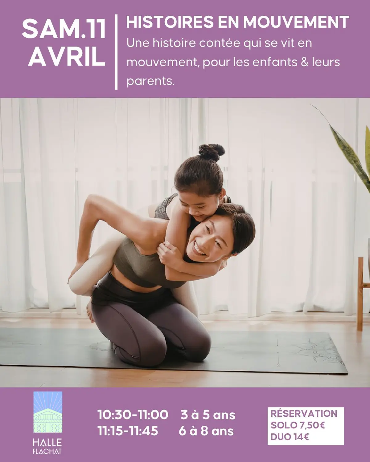 Histoires en mouvement : Yoga conté pour enfants