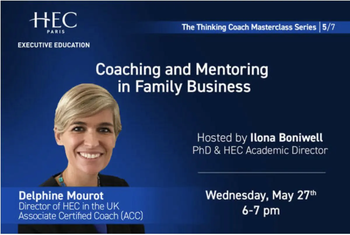 Coaching et mentorat dans les entreprises familiales — avec Delphine Mourot