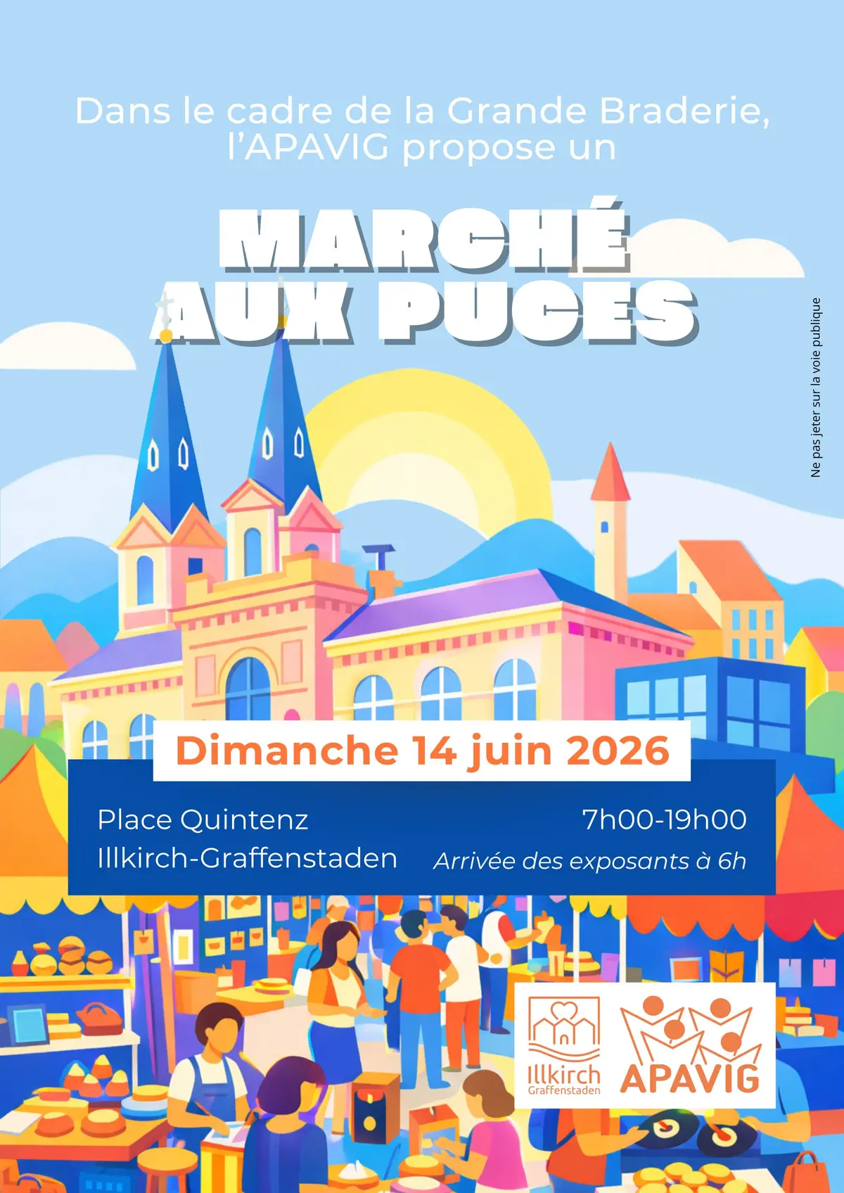 Marché aux Puces de la Grande Braderie d'Illkirch-Graffenstaden