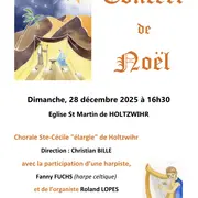 Concert de noël à la harpe 