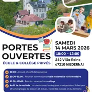 Portes-ouvertes école et collège privés l'Odyssée Niedernai
