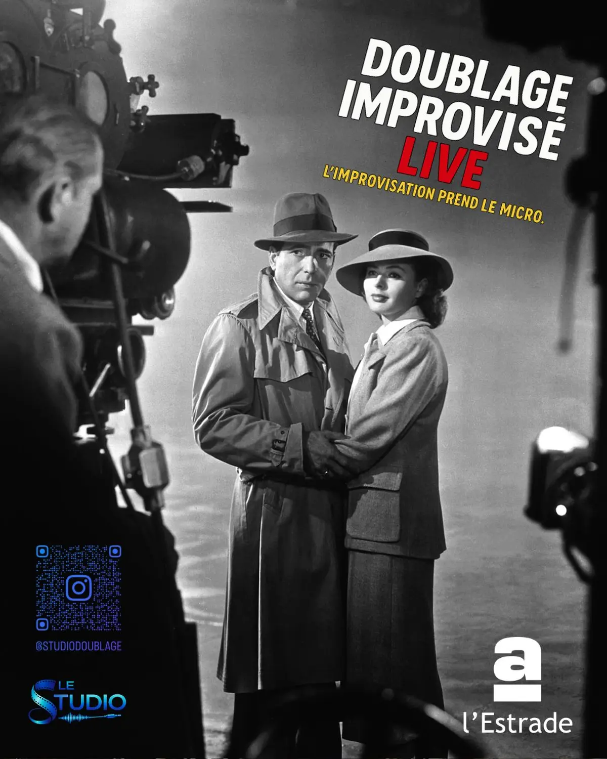 Doublage improvisé en live