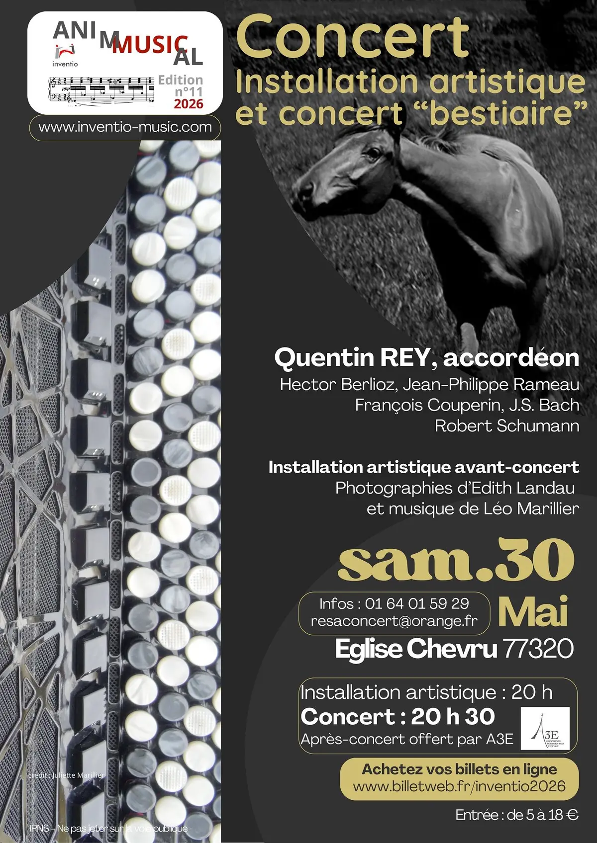 Concert immersif : Quentin Rey, accordéon 
