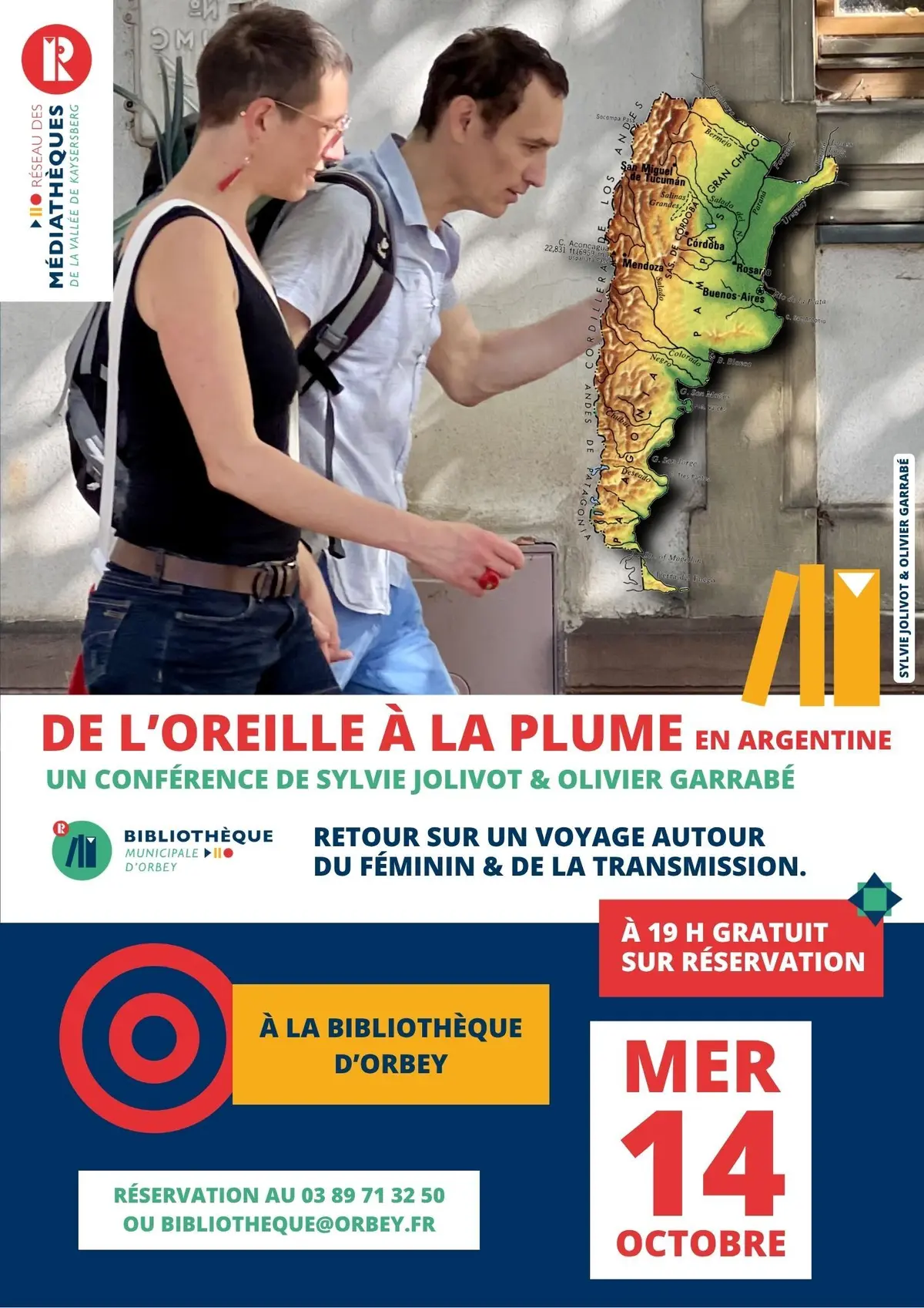 Conférence : De l’oreille à la plume - En Argentine 