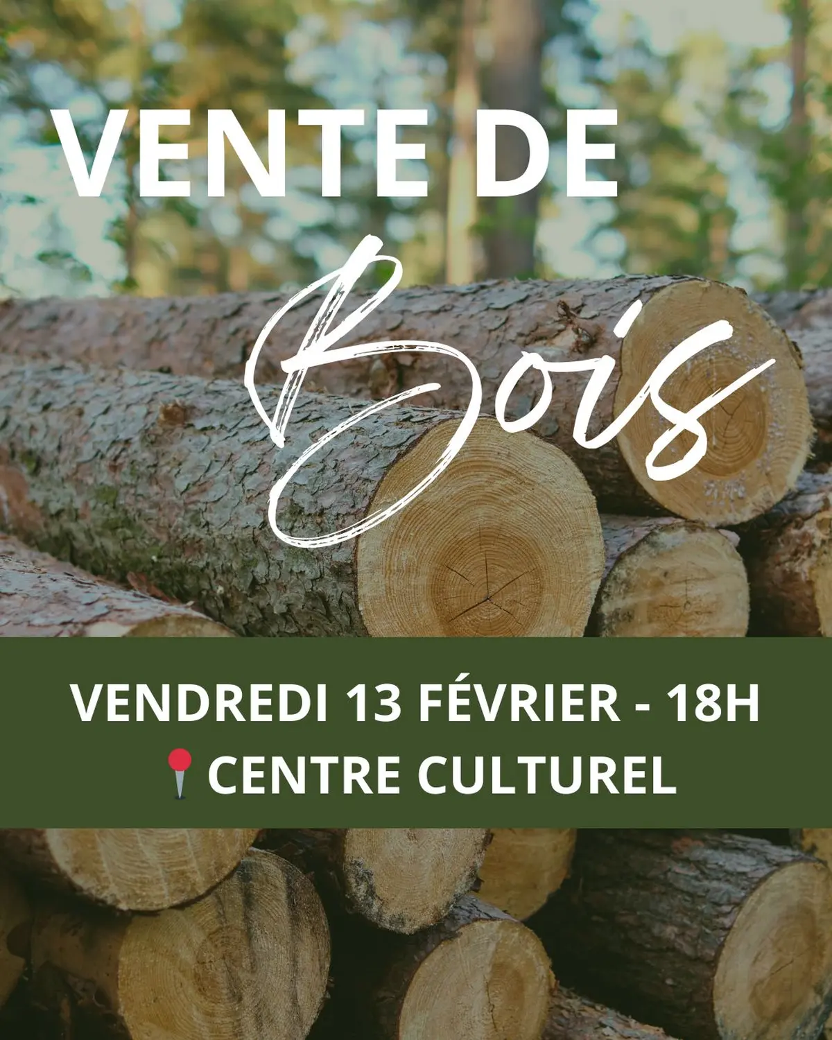 Vente de bois