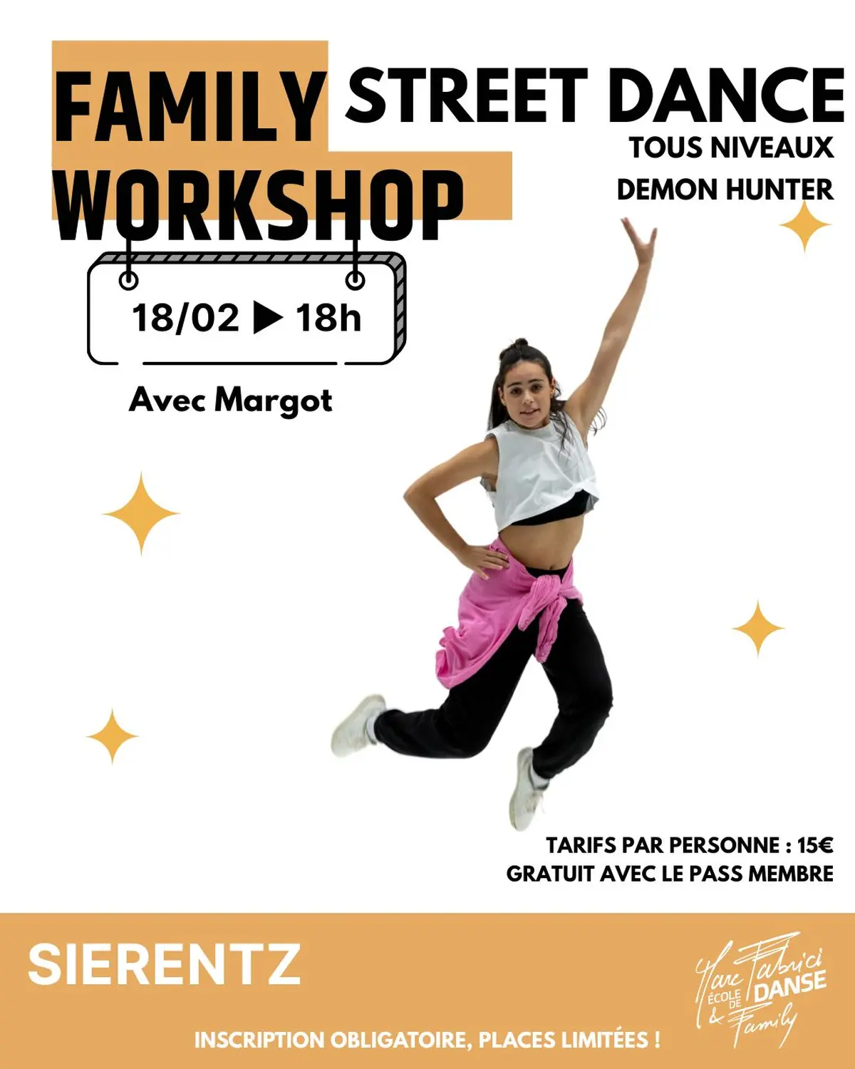 Family Workshop – Street Dance (Thème Demon Hunter – Tous niveaux)