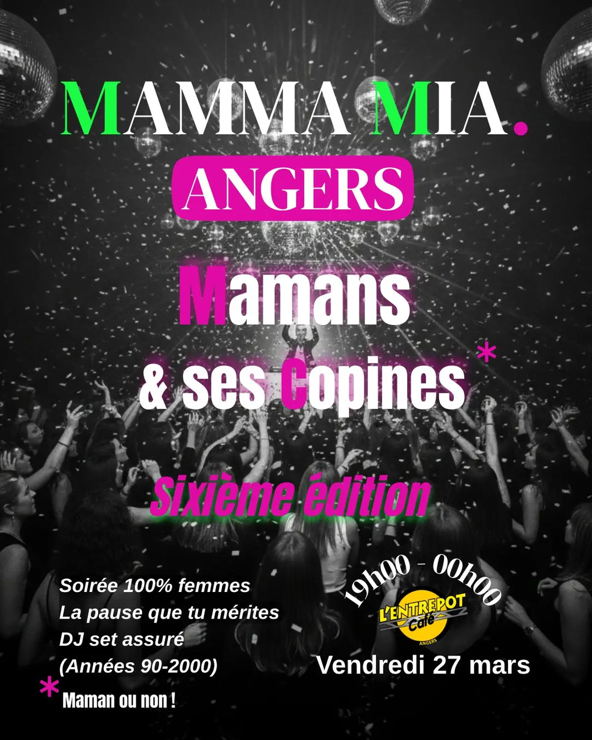 Mamans & ses copines - Soirée 100 % femmes 