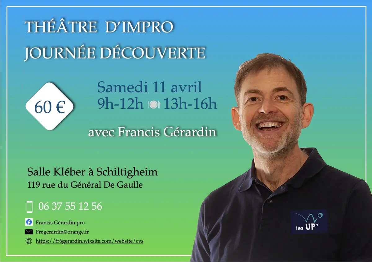 Une journée de découverte du théâtre d'impro