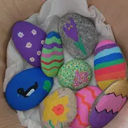 La chasse aux galets du Père Rhin