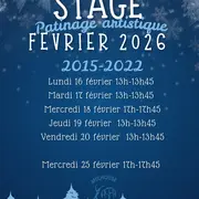 Stage initiation ou perfectionnement de  patinage aux enfants de 3 à 10 ans 