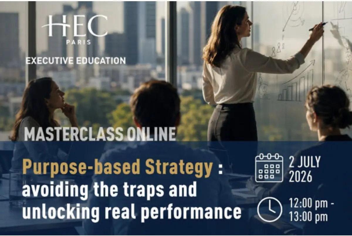 Masterclass : Programme Objectif et Performance