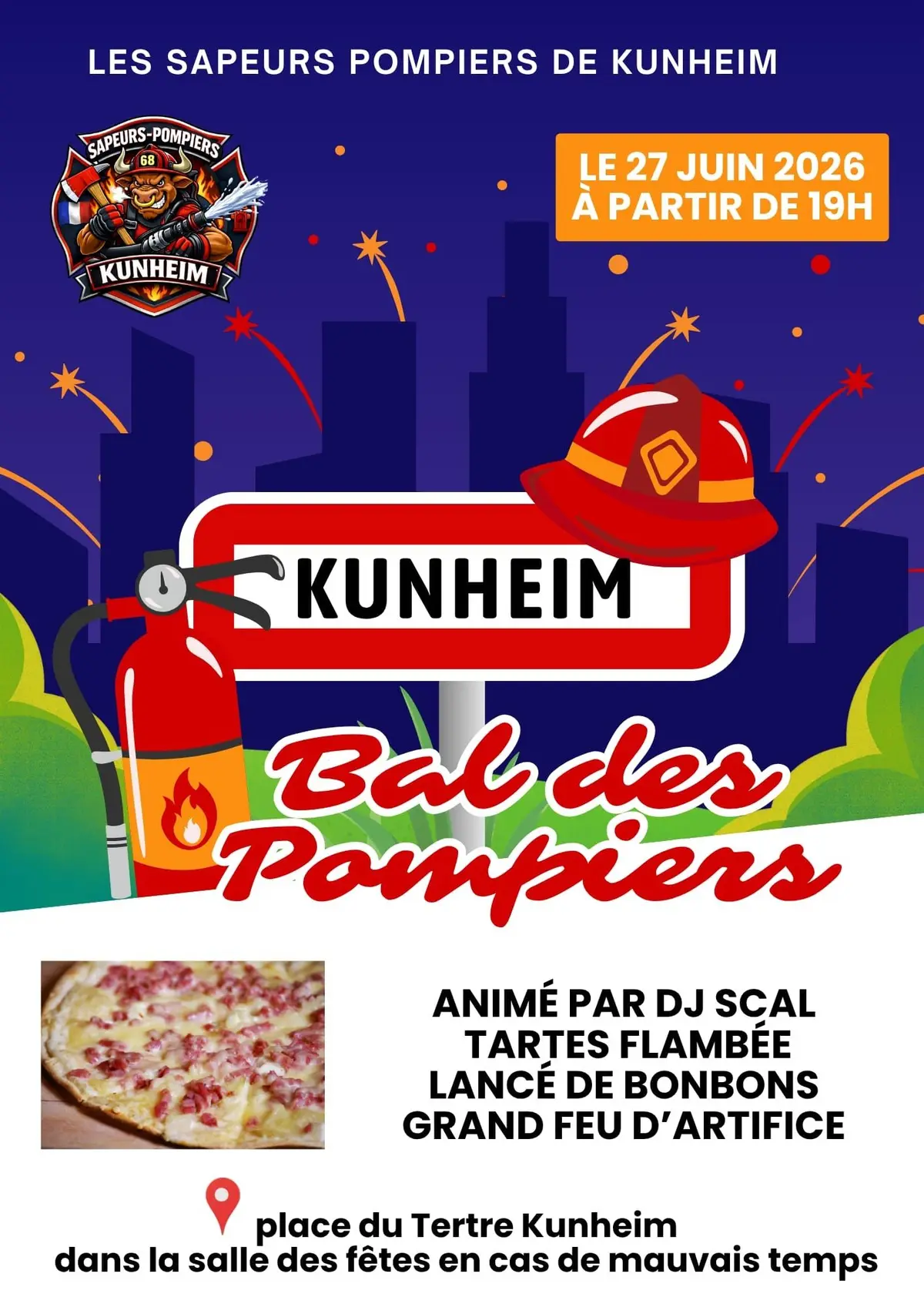 La Nuit des Sapeurs-Pompiers (et son feu d'artifice)