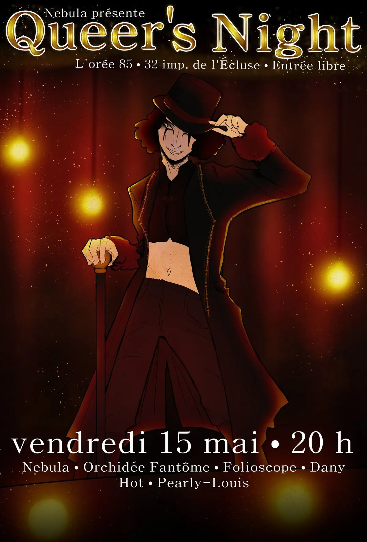Queers Night ( drag show) à l'Orée 