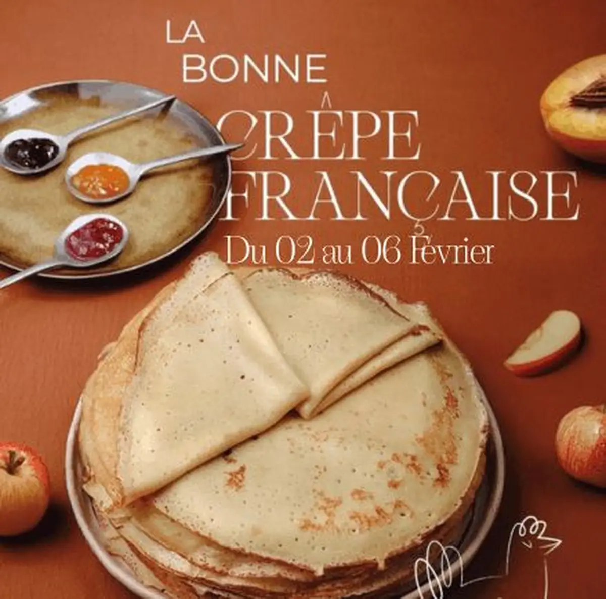 La Chandeleur au restaurant GAEE à la Rochelle : du 02 au 06 Février