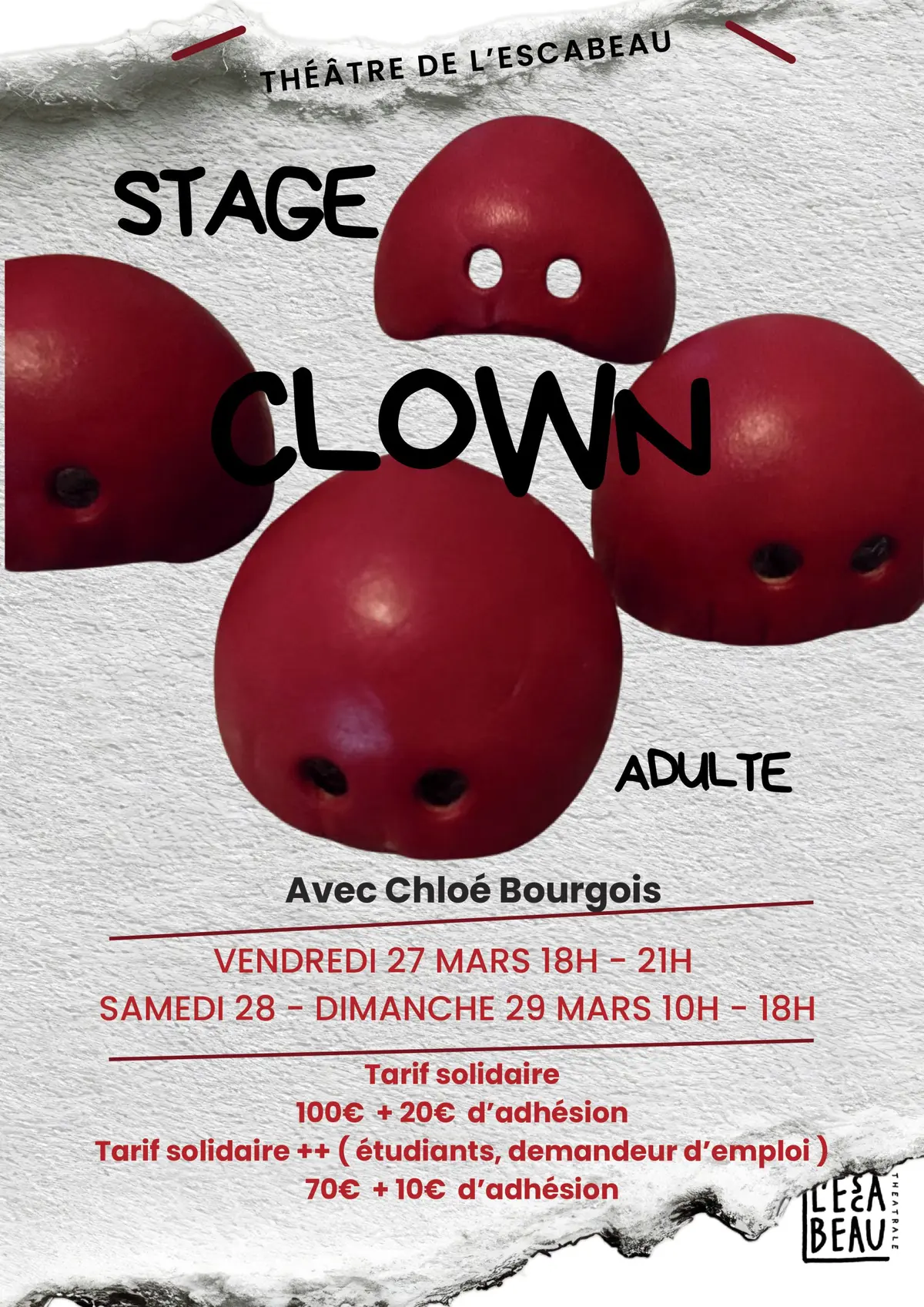 Stage clown